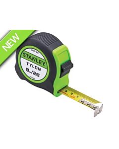 Hi-Vis Tylon Tape (8m/26ft) STANLEY