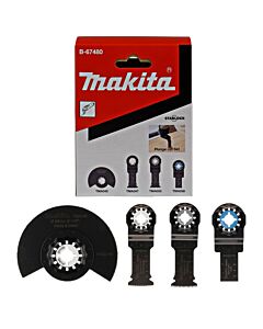 MAKITA B-67480 4 PCE PLUNGE CUT BLADE STARLOCK /PLUS/MAX