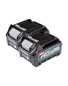 MAKITA BL4025 40V XGT 2.5AH BATTERY 191B36-3 TWIN PACK