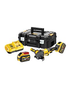 DEWALT DCG418X2 54V FLEXVOLT 125MM ANGLE GRINDER 2 X 9AH
