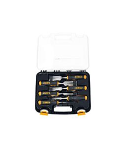 DEWALT DWHT16852-9 6 PIECE BEVEL EDGE WOOD CHISEL SET