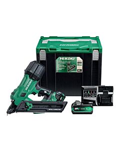 HIKOKI NR1838DKAJXZ 18V PPN METAL CONNECTOR NAILER 2 X MV