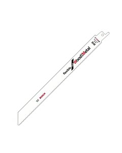 BOSCH RECIPRO BLADES S1122HF PACK OF 5 METAL WOOD CUTTING 9" 225MM