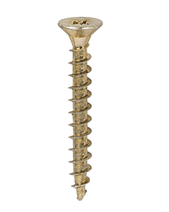 Solo Woodscrew PZ2 CSK - ZYP 5.0 x 80 - (200 PCS)