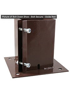 Bolt Down Shoe - Bolt Red 90mm - (1 EA)