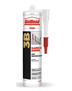 UNIBOND TRADE 3B SILICONE TRANS 300ML