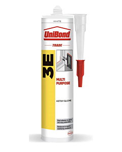 UNIBOND TRADE 3E SILICONE BROWN 280ML