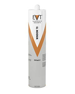 EVT WINDOW 70 SILICONE TRANSLUCENT 310ML