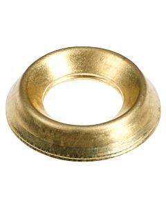 BRASS SURFACE SCREW CUP 8G 55 PER PACK