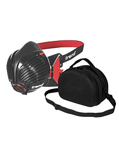 Trend Air Stealth Safety Respirator Half Mask - Medium / Large + Carry Case